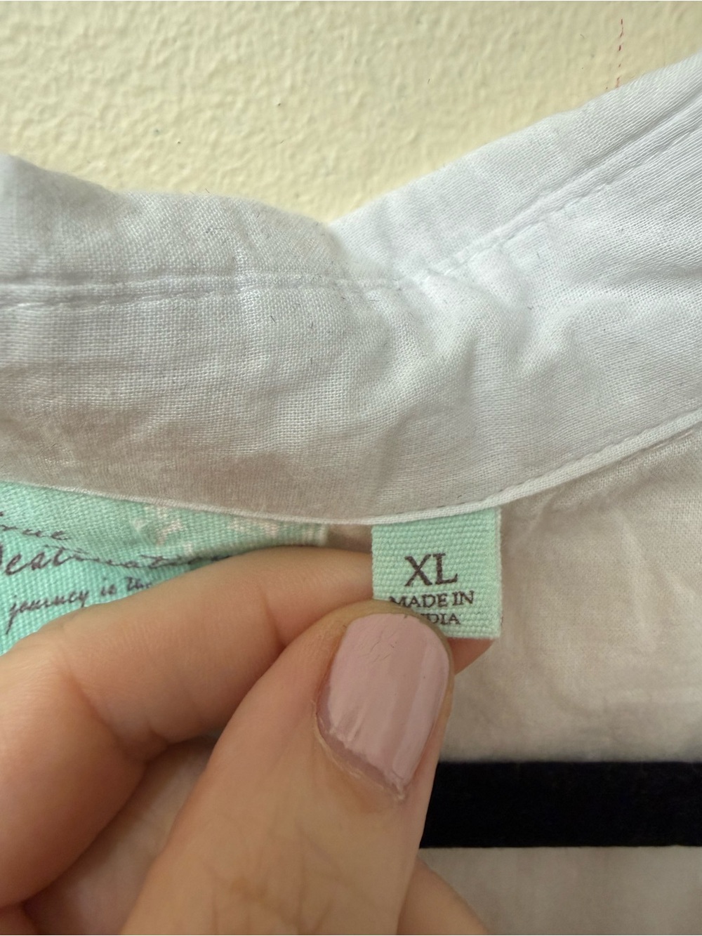 100% Cotton XL Lightweight Swim Cover Coastal Nautical Cottage Boho Classic Eco - Picture 4 of 10
